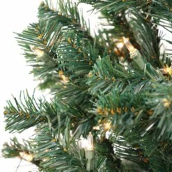 6 Ft. Pre-Lit Acacia Tree With Clear Lights -Christmas Trees Sales AC100 308 60 3