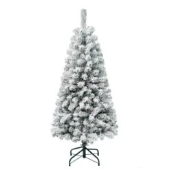 4.5 Ft. Acacia Flocked Tree