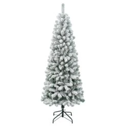6 Ft. Acacia Medium Flocked Tree