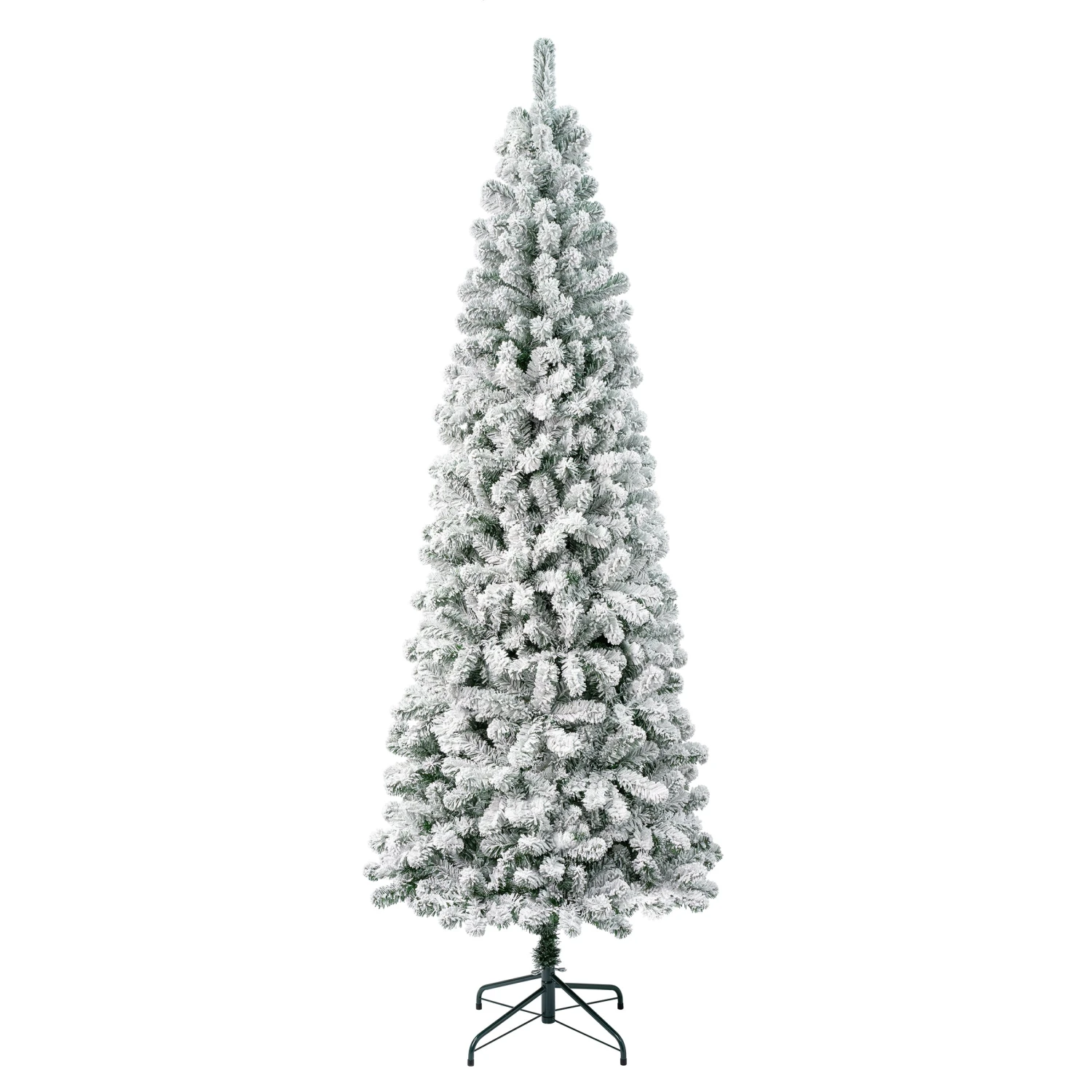 7.5 Ft. Acacia Medium Flocked Tree 1 7.5 Ft. Acacia Medium Flocked Tree