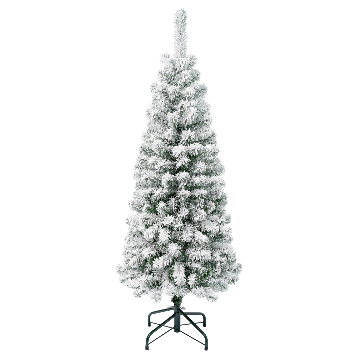 4.5 Ft. Acacia Pencil Slim Flocked Tree 1 4.5 Ft. Acacia Pencil Slim Flocked Tree