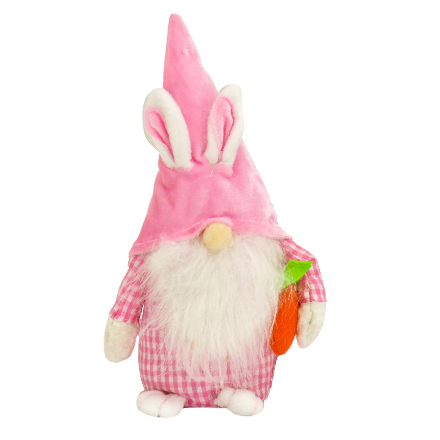 11 In. Pink Easter Bunny Gnome Table Decoration 1 11 In. Pink Easter Bunny Gnome Table Decoration