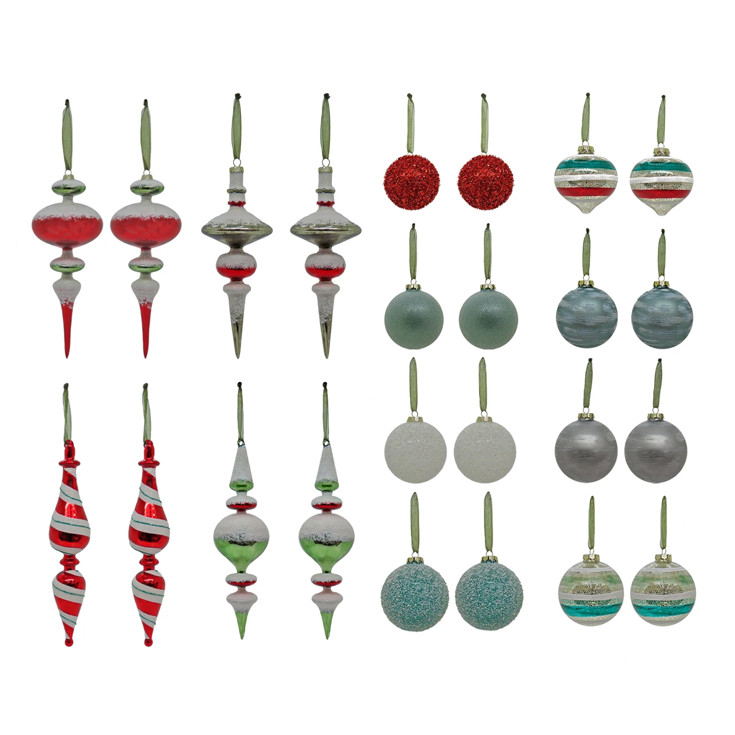 24-Piece HGTV Home Collection Nostalgic Traditions Ornaments 7 24-Piece HGTV Home Collection Nostalgic Traditions Ornaments - Image 7