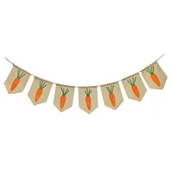 70 In. Carrots Hanging Easter Banner Decoration
