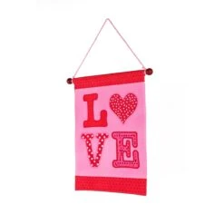 18.5 In. Valentine's 'LOVE' Banner 7 18.5 In. Valentine's 'LOVE' Banner -Christmas Trees Sales AH63 PFY21013 1 4