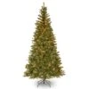 7.5 Ft. Pre-Lit Aspen Spruce Slim Tree With Clear Lights