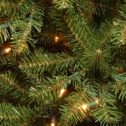 7.5 Ft. Pre-Lit Aspen Spruce Slim Tree With Clear Lights 26 7.5 Ft. Pre-Lit Aspen Spruce Slim Tree With Clear Lights -Christmas Trees Sales AP7 300 75 3
