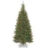 7.5 Ft. Pre-Lit Aspen Spruce Slim Tree With Multicolor Lights