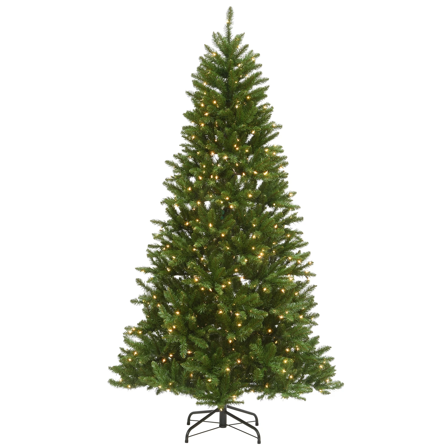 9 Ft. Pre-Lit Peyton Spruce Tree With Clear Lights 1 9 Ft. Pre-Lit Peyton Spruce Tree With Clear Lights