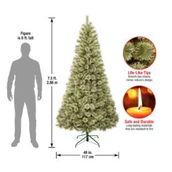 7.5 Ft. Arcadia Pine Cashmere Tree 9 7.5 Ft. Arcadia Pine Cashmere Tree -Christmas Trees Sales ARC100 500 75 Dim
