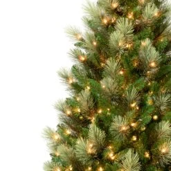 9 Ft. Pre-Lit Charleston Pine Tree With Clear Lights -Christmas Trees Sales CHR3 306 90 3