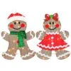35 In. Pre-Lit Gingerbread Cookie Couple