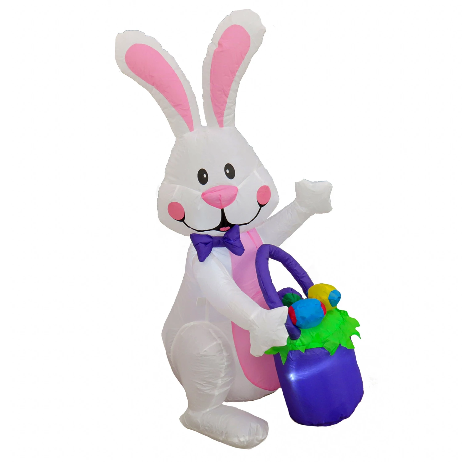 4 Ft. Inflatable Waving Easter Bunny Decoration 1 4 Ft. Inflatable Waving Easter Bunny Decoration