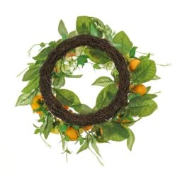 24 In.Spring Wreath With Lemons, Hydrangeas, And Buttercups 7 24 In.Spring Wreath With Lemons, Hydrangeas, And Buttercups -Christmas Trees Sales DL87 45F22150 1 4