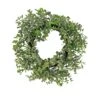 14 In. Spring Table Wreath With Eucalyptus Leaf Stems