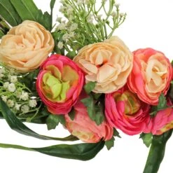 16 In. Spring Hoop Wreath With Eucalyptus And Buttercups 6 16 In. Spring Hoop Wreath With Eucalyptus And Buttercups -Christmas Trees Sales DL87 45F22168 1 3