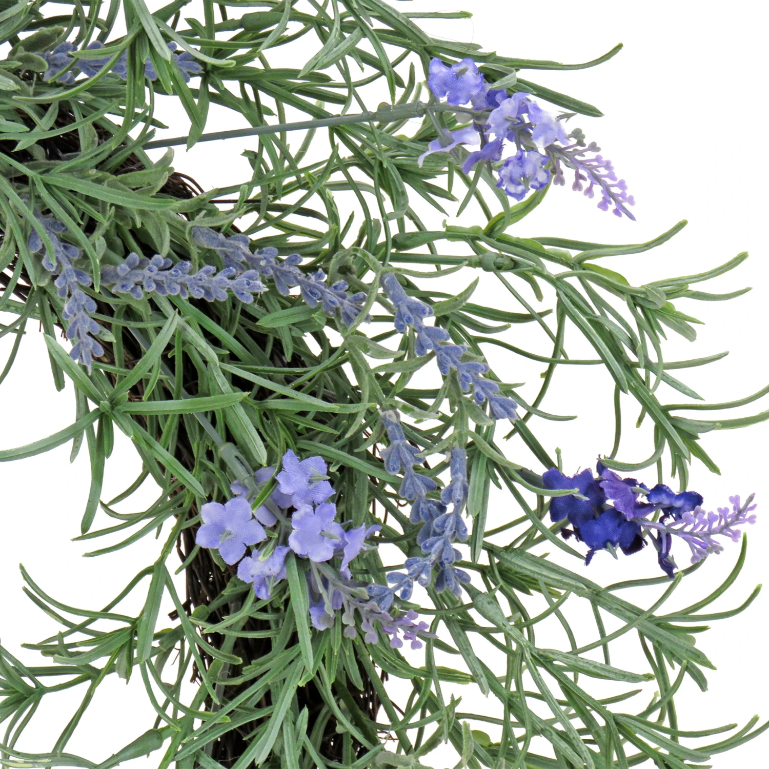 19 In. Spring Wreath With Lavender And Rosemary 3 19 In. Spring Wreath With Lavender And Rosemary - Image 3