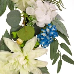24 In. Spring Wreath With Dahlia, Peony, And Hydrangea Blooms 6 24 In. Spring Wreath With Dahlia, Peony, And Hydrangea Blooms -Christmas Trees Sales DL87 45F22195 1 3