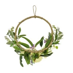 18 In. Spring Hoop Wreath With Peony Flower Blooms, Mini Blossoms, And Flowing Green Stems 7 18 In. Spring Hoop Wreath With Peony Flower Blooms, Mini Blossoms, And Flowing Green Stems -Christmas Trees Sales DL87 45F22197 1 4