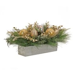 11 In. HGTV Home Collection Champagne Wishes Arrangement