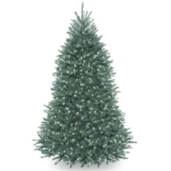 7 Ft. Pre-Lit Dunhill Blue Fir Tree With Clear Lights