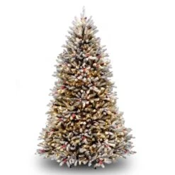 7 Ft. Pre-Lit Dunhill Fir Tree With 700 Clear Lights 13 7 Ft. Pre-Lit Dunhill Fir Tree With 700 Clear Lights -Christmas Trees Sales DUF 300 70