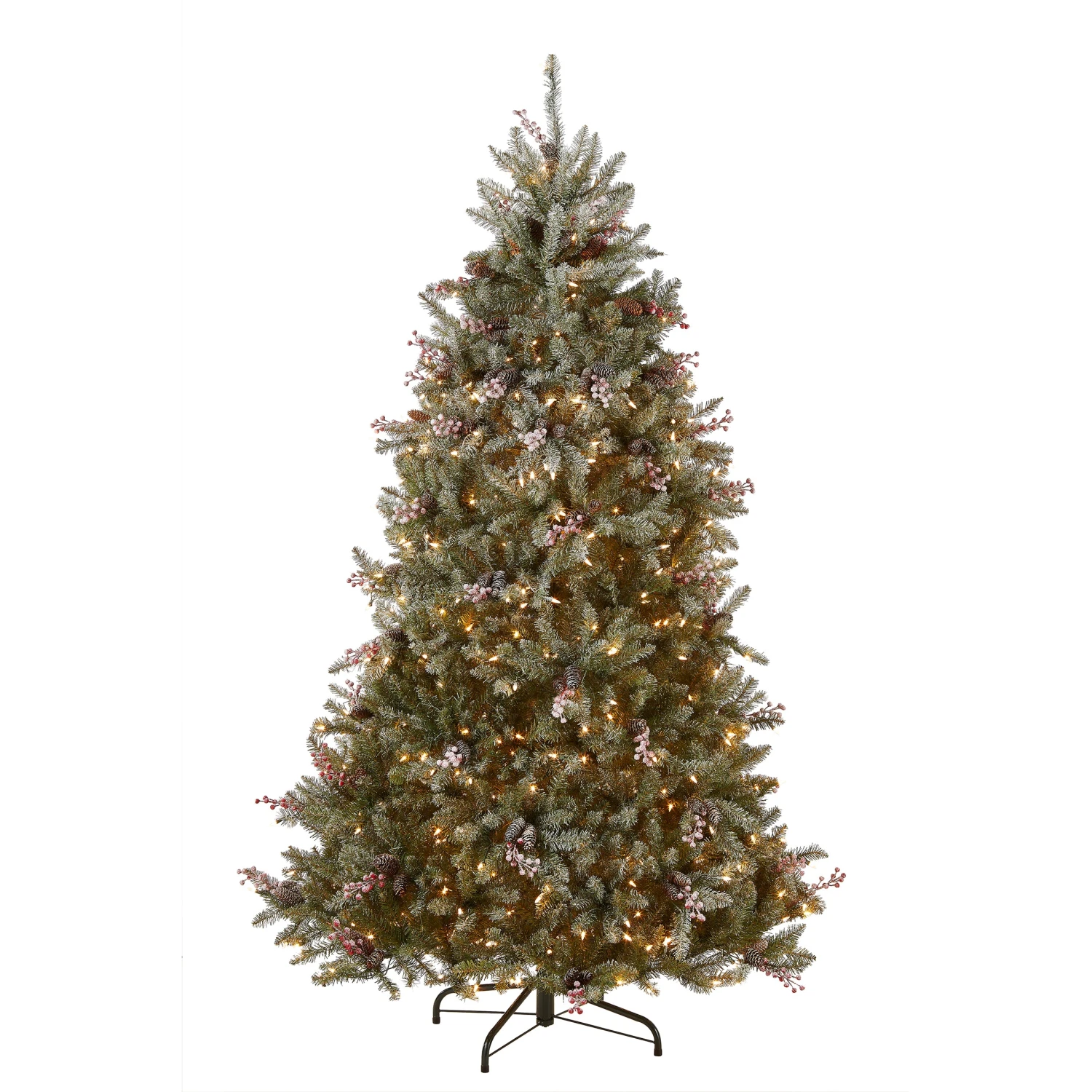 7 Ft. Pre-Lit Dunhill Fir Tree With 700 Clear Lights 1 7 Ft. Pre-Lit Dunhill Fir Tree With 700 Clear Lights