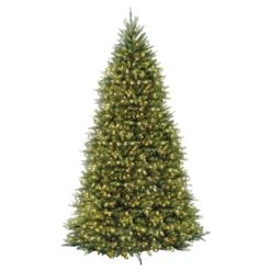 10 Ft. Pre-Lit Dunhill Fir Tree With Clear Lights 14 10 Ft. Pre-Lit Dunhill Fir Tree With Clear Lights -Christmas Trees Sales DUH 100LO S