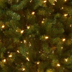 7.5 Ft. Pre-Lit Dunhill Fir Tree With Dual Color LED Lights 18 7.5 Ft. Pre-Lit Dunhill Fir Tree With Dual Color LED Lights -Christmas Trees Sales DUH 330LD 75S Silo C1