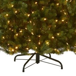 7.5 Ft. Pre-Lit Dunhill Fir Tree With Dual Color LED Lights 19 7.5 Ft. Pre-Lit Dunhill Fir Tree With Dual Color LED Lights -Christmas Trees Sales DUH 330LD 75S Silo C2