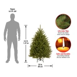 4.5 Ft. Dunhill Fir Tree 23 4.5 Ft. Dunhill Fir Tree -Christmas Trees Sales DUH 45 Dim