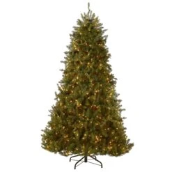 6 Ft. Pre-Lit Dunhill Fir Tree With Clear Lights 13 6 Ft. Pre-Lit Dunhill Fir Tree With Clear Lights -Christmas Trees Sales DUH 60LO Silo