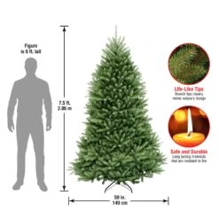 7.5 Ft. Dunhill Fir Tree 32 7.5 Ft. Dunhill Fir Tree -Christmas Trees Sales DUH 75 Dim