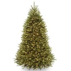 7 Ft. Pre-Lit Dunhill Fir Tree With PowerConnect Clear Lights