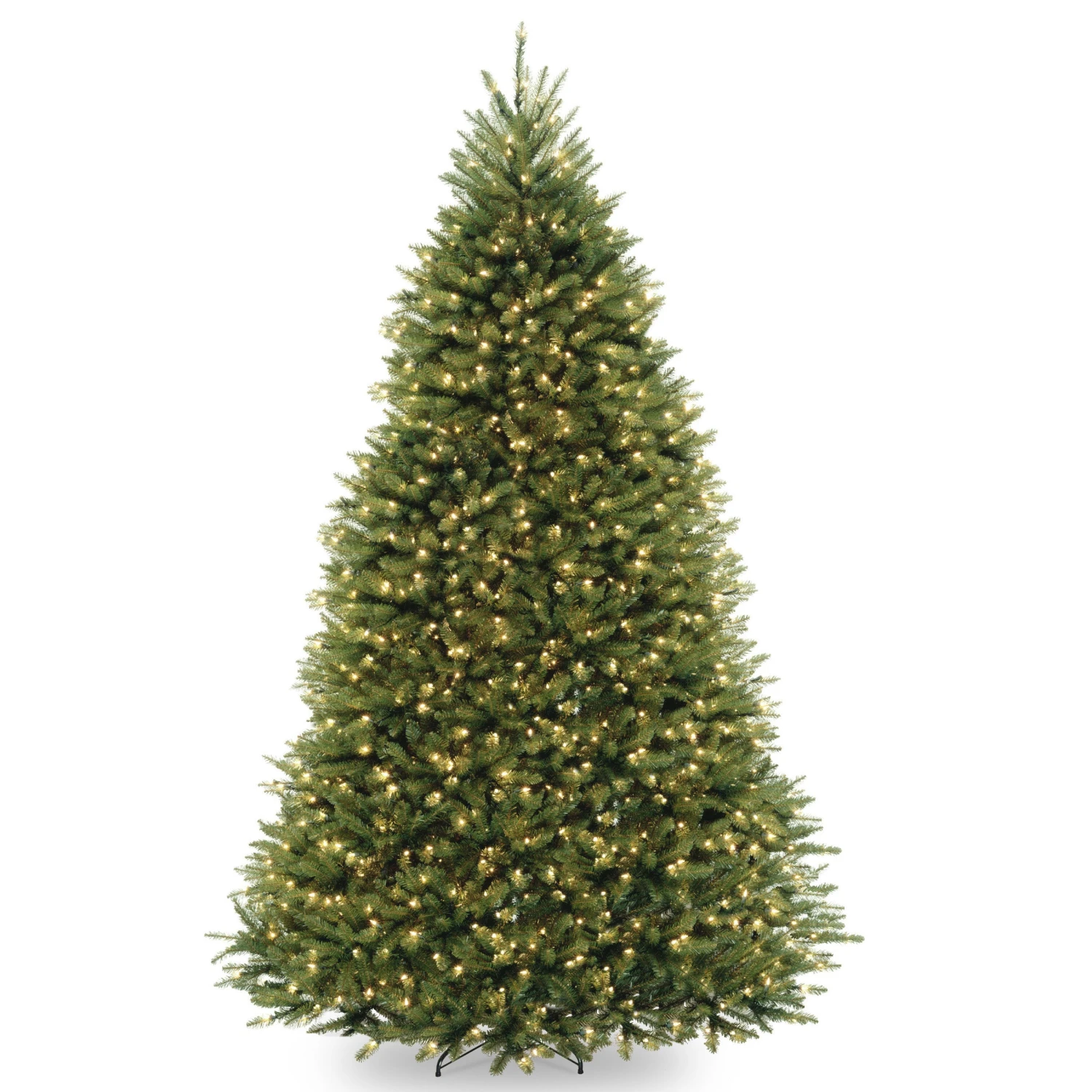 9 Ft. Pre-Lit Dunhill Fir Tree With PowerConnect Clear Lights 1 9 Ft. Pre-Lit Dunhill Fir Tree With PowerConnect Clear Lights