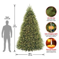 9 Ft. Pre-Lit Dunhill Fir Tree With PowerConnectDual Color LED Lights 18 9 Ft. Pre-Lit Dunhill Fir Tree With PowerConnectDual Color LED Lights -Christmas Trees Sales DUH3 D00 90 Dim 601dff95 8537 4845 9c41 60735d70e205