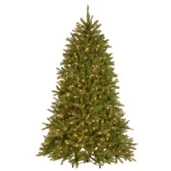 6.5 Ft. Pre-Lit Dunhill Fir With PowerConnect Dual Color LED Lights