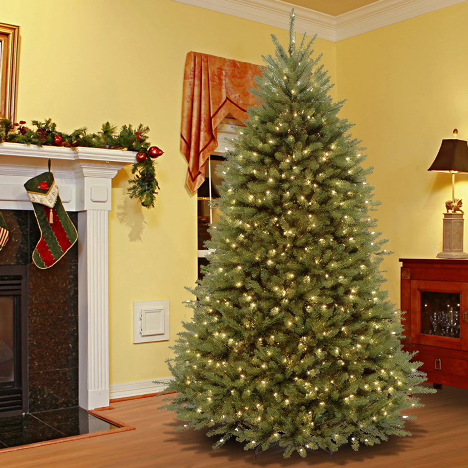 6.5 Ft. Pre-Lit Dunhill Fir With PowerConnect Dual Color LED Lights 9 6.5 Ft. Pre-Lit Dunhill Fir With PowerConnect Dual Color LED Lights - Image 9