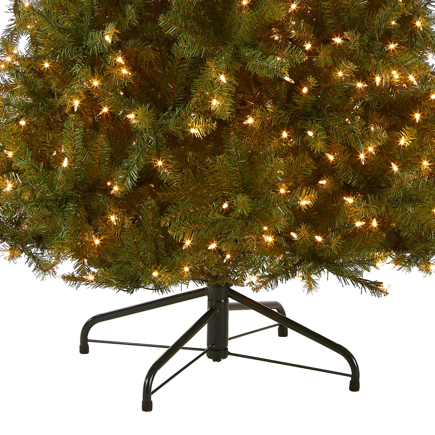 6.5 Ft. Pre-Lit Dunhill Fir Slim Tree With Clear Lights 4 6.5 Ft. Pre-Lit Dunhill Fir Slim Tree With Clear Lights - Image 4