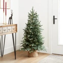 4 Ft. Pre-Lit Everyday Collection Tree With Clear Lights -Christmas Trees Sales ED3 300 40 Lifestyle