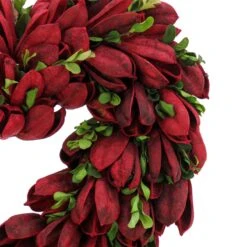 12 In. Red Petals And Leaves Floral Valentine’s Heart 7 12 In. Red Petals And Leaves Floral Valentine’s Heart -Christmas Trees Sales EG79 3412 1 3