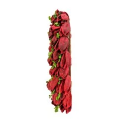 12 In. Red Petals And Leaves Floral Valentine’s Heart 8 12 In. Red Petals And Leaves Floral Valentine’s Heart -Christmas Trees Sales EG79 3412 1 4