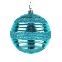 4-Piece Shatterproof Swirling Blue Ornaments 9 4-Piece Shatterproof Swirling Blue Ornaments -Christmas Trees Sales FRT100 AH112603 3