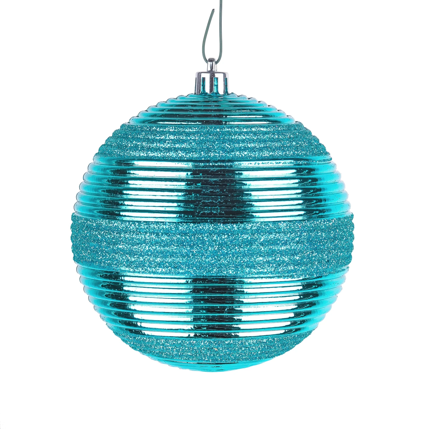 4-Piece Shatterproof Swirling Blue Ornaments 3 4-Piece Shatterproof Swirling Blue Ornaments - Image 3