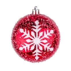 6-Piece Shatterproof Snowflake Ornaments 12 6-Piece Shatterproof Snowflake Ornaments -Christmas Trees Sales FRT100 AH112605 5