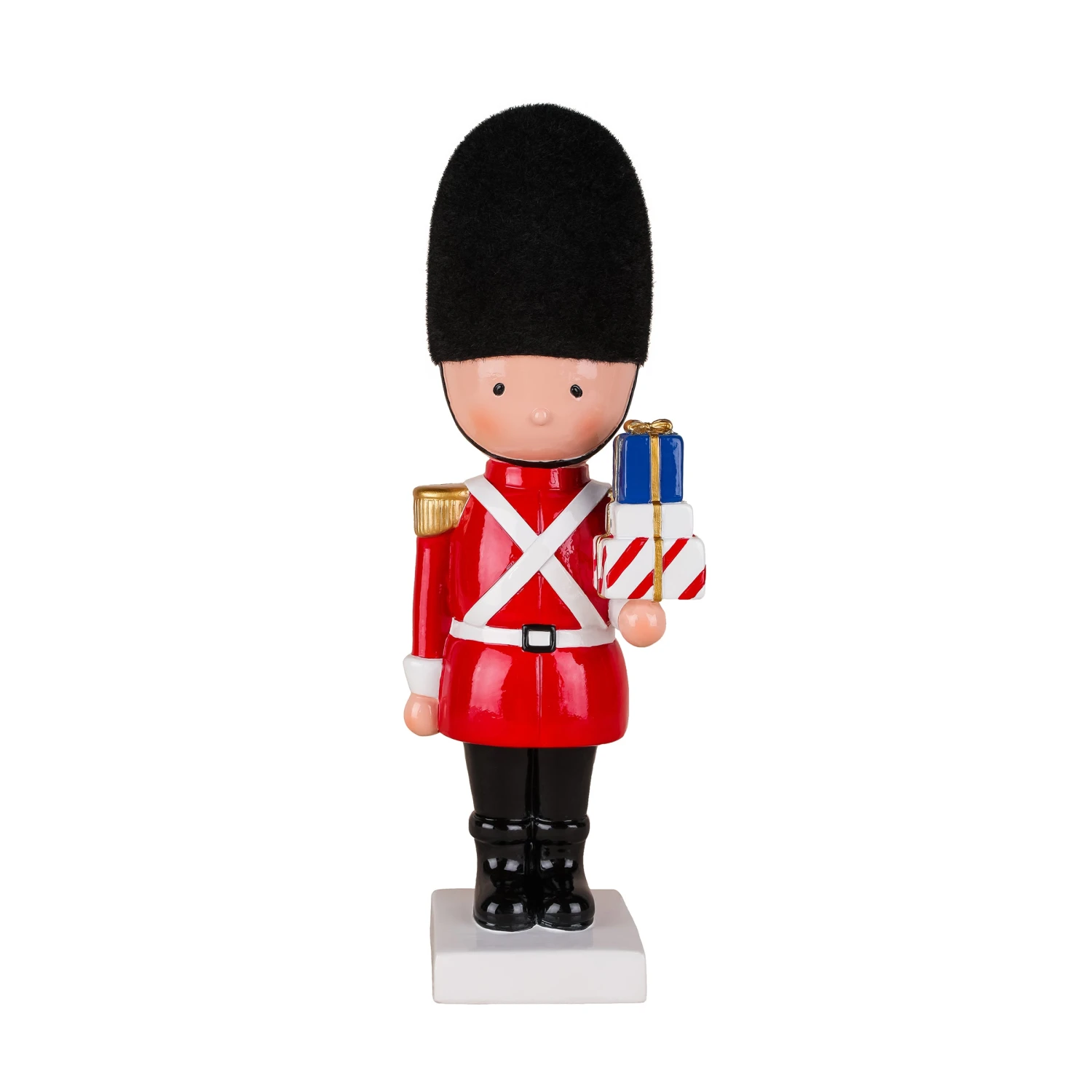 11 In. Christmas Soldier With Gifts 1 11 In. Christmas Soldier With Gifts