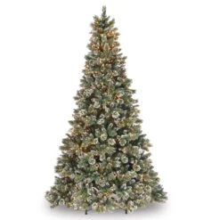 9 Ft. Pre-Lit Glittery Bristle Pine Tree With Clear Lights 10 9 Ft. Pre-Lit Glittery Bristle Pine Tree With Clear Lights -Christmas Trees Sales GB1 300 90 9b8ff0d4 981c 499f 826c 3288f88b35ca