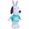 19 In. Inflatable Easter Snoopy Decoration