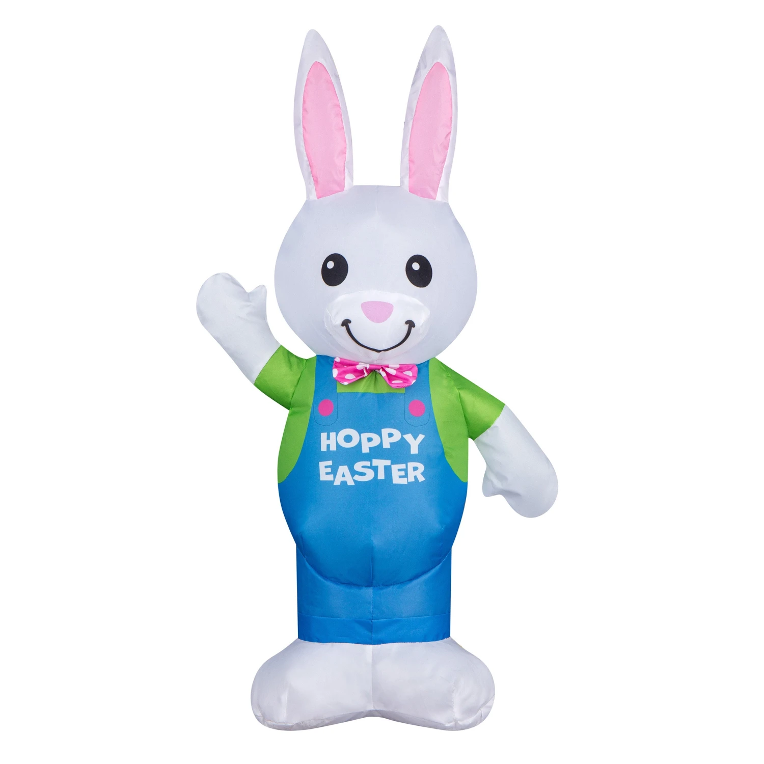 25 In. Inflatable Waving Easter Bunny Decoration 1 25 In. Inflatable Waving Easter Bunny Decoration