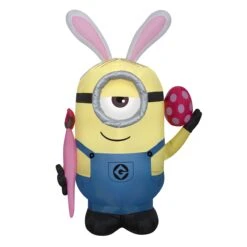 48 In. Inflatable Easter Despicable Me Minion Decoration